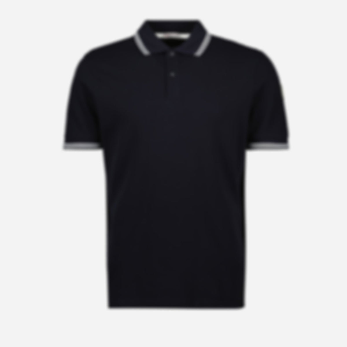 Striped Trim Polo