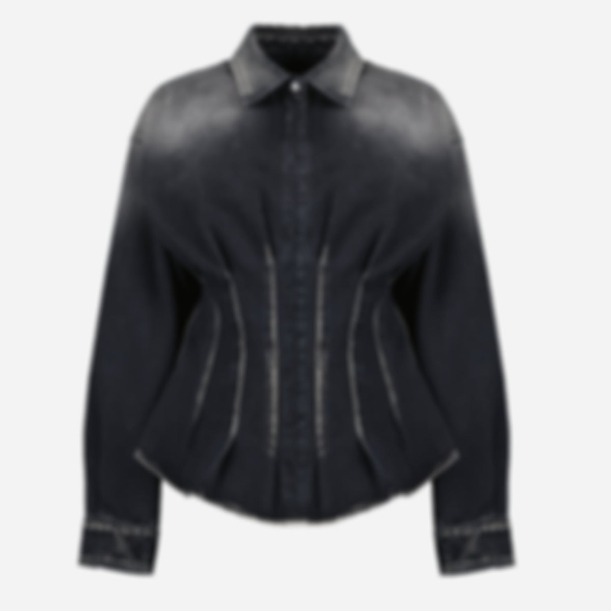 Black Denim Shirt