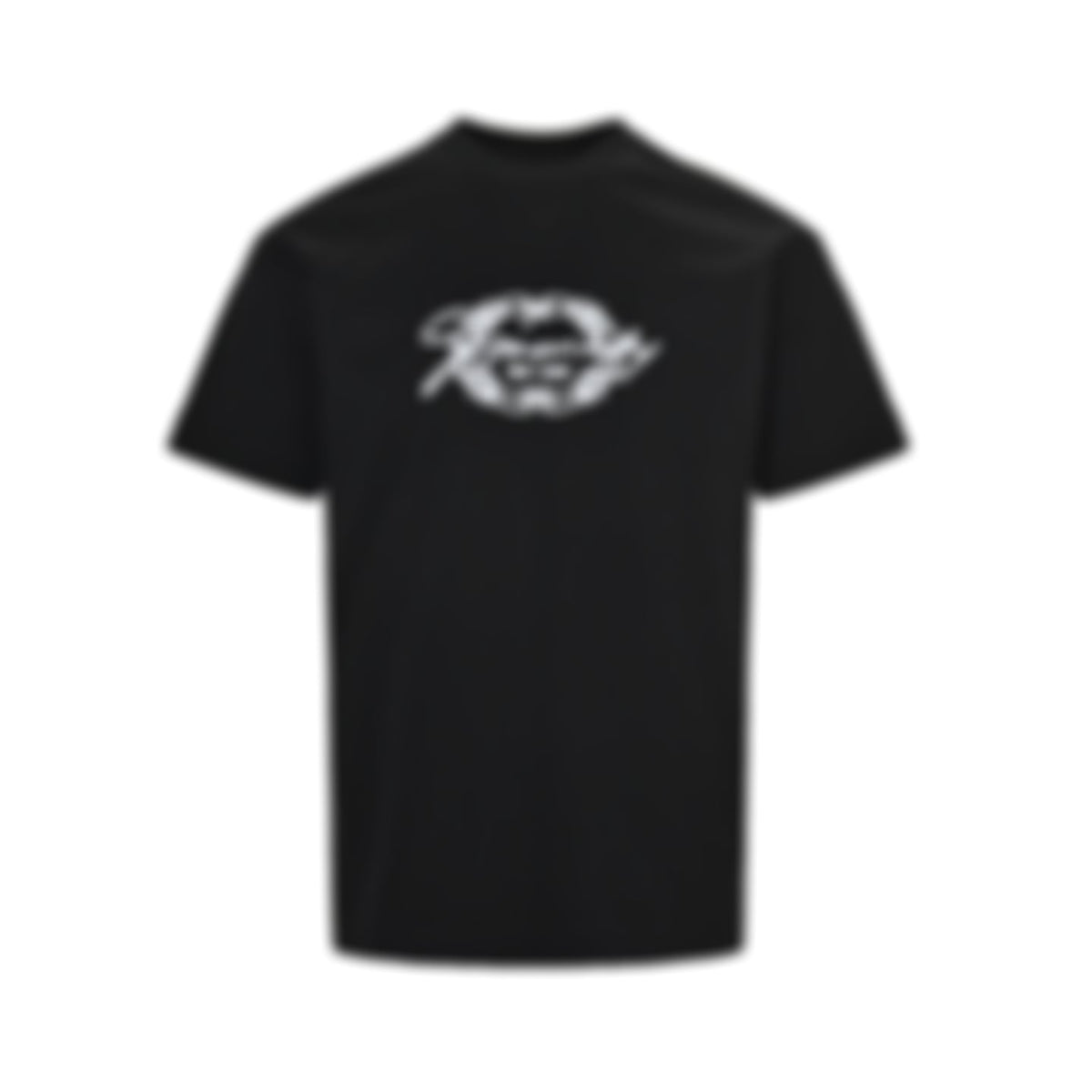 Heritage Embroidered Logo T-Shirt | Black