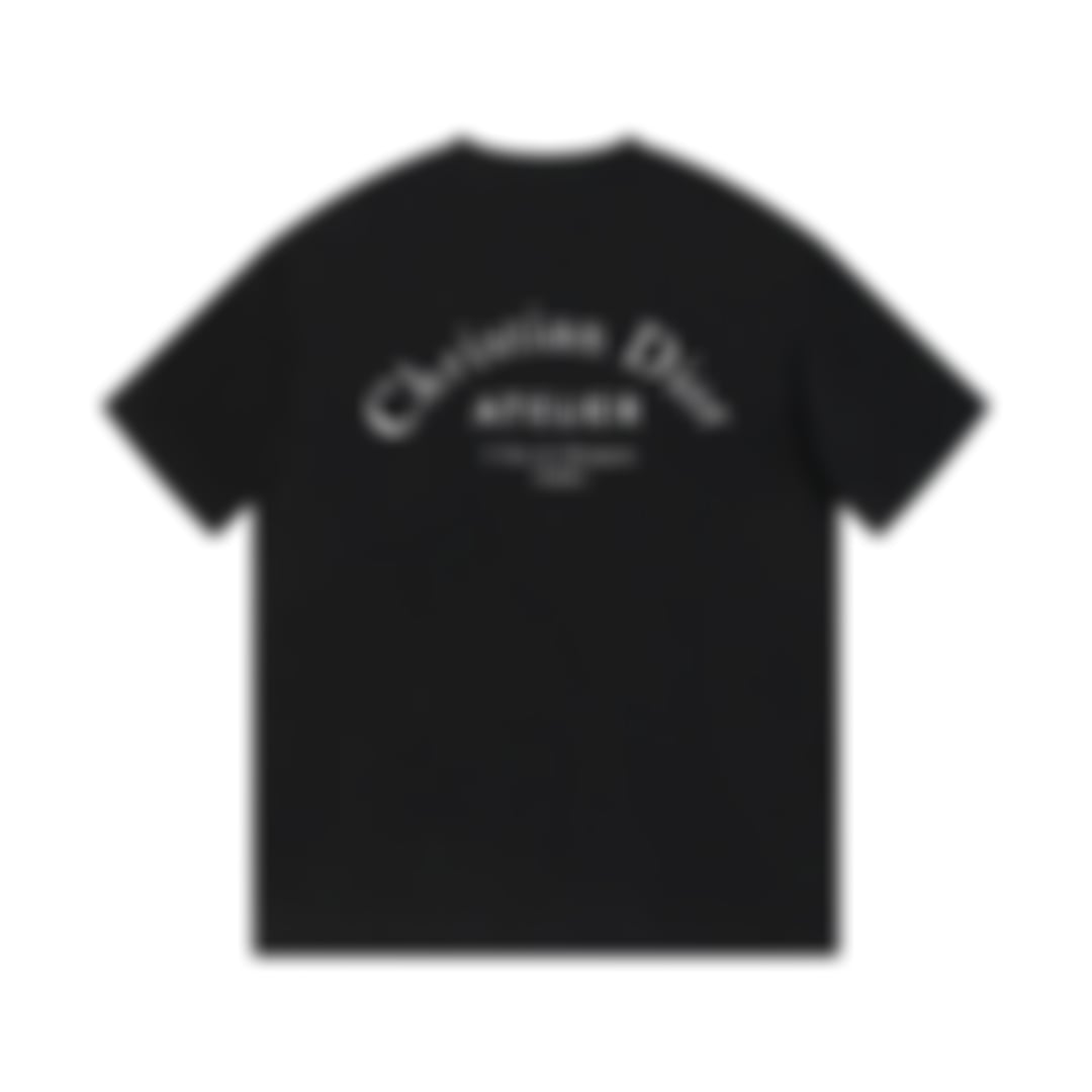 Atelier Print T-Shirt | Black