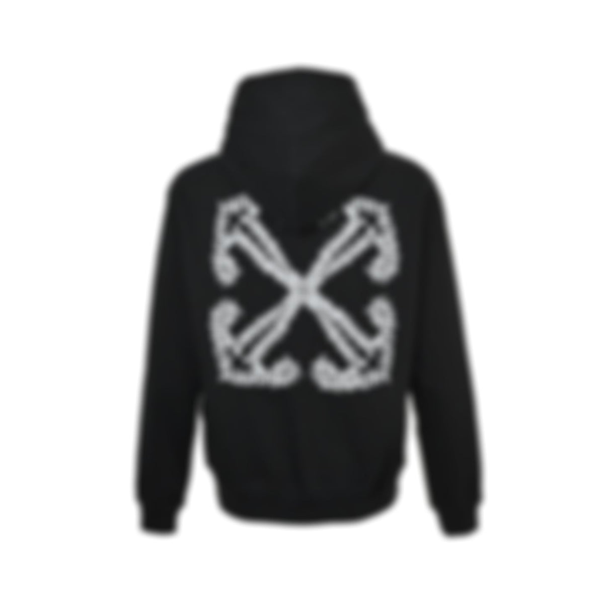Scribble Arrows Pullover Hoodie