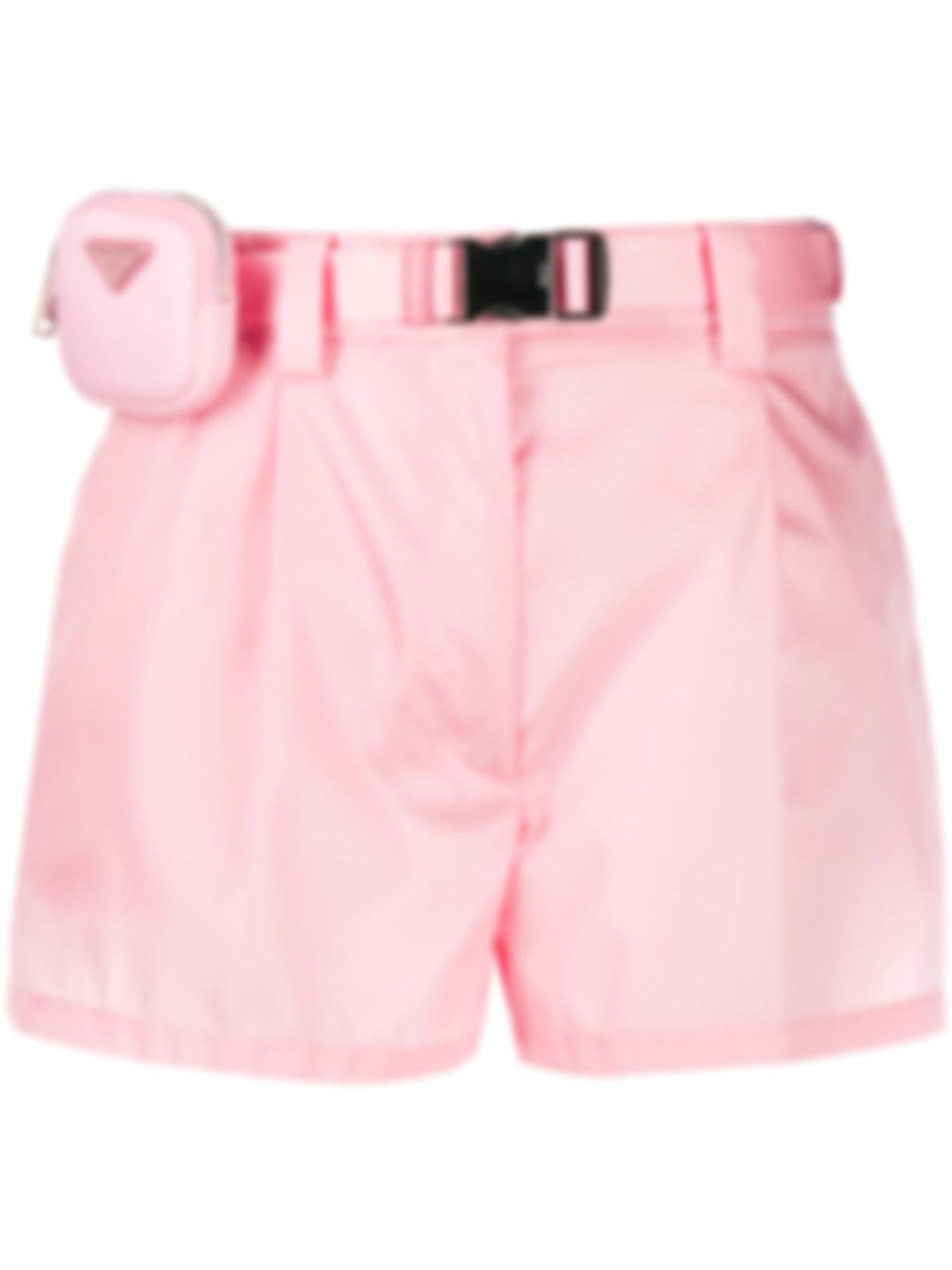 Re-Nylon Belted Shorts