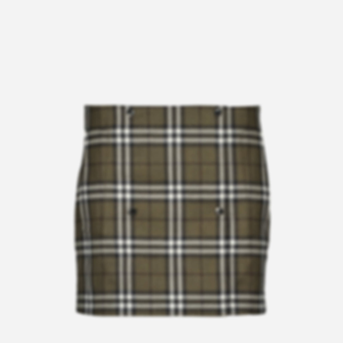 Check Mini Skirt