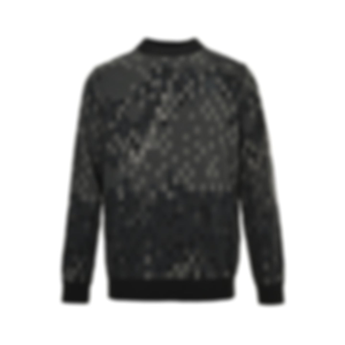 Pixelated Damier Gradient Crewneck