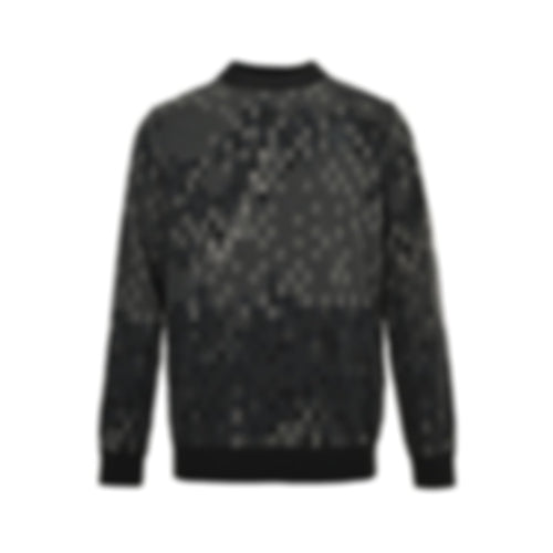 Pixelated Damier Gradient Crewneck