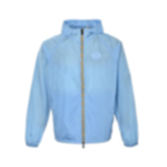 Vintage Check Trim Windbreaker | Light Blue