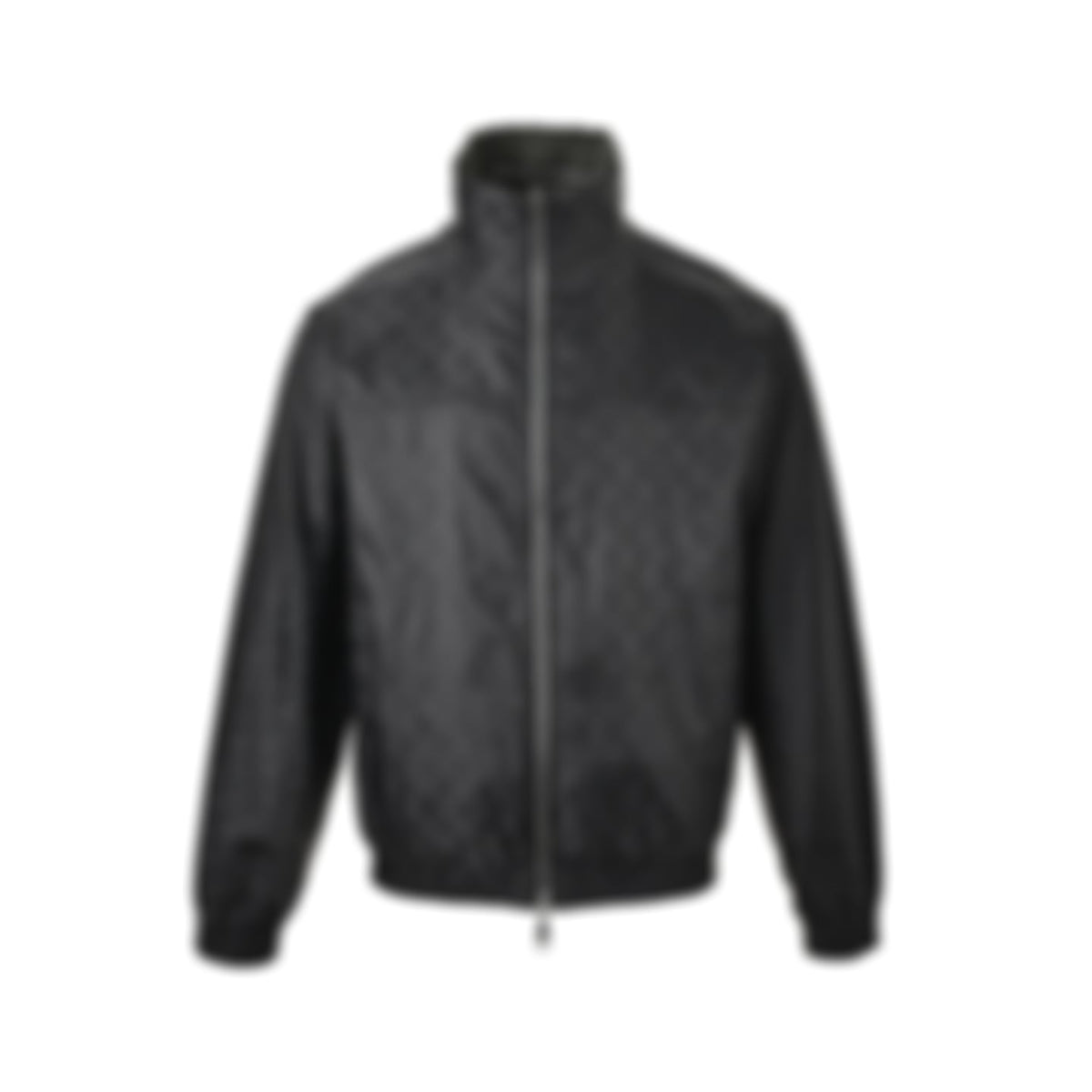 Reversible Tonal Monogram Jacket | Black & Olive Green