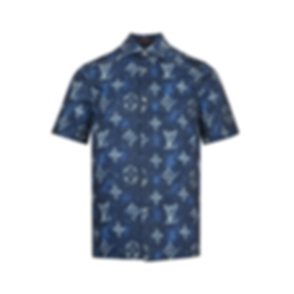 Monogram Ikat Silk Shirt