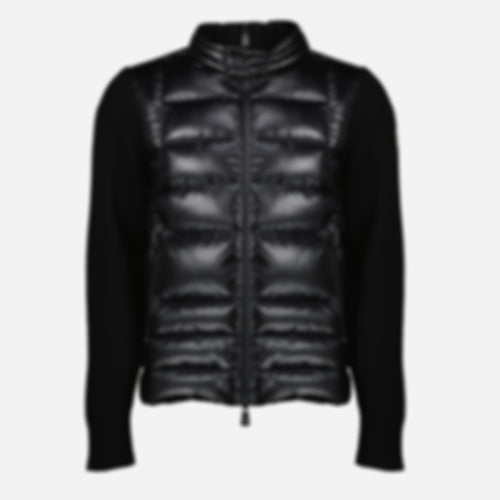 Wool Zip-Up Cardigan