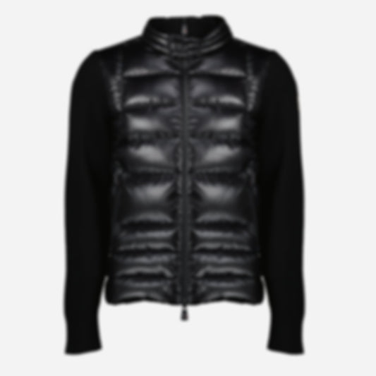 Wool Zip-Up Cardigan