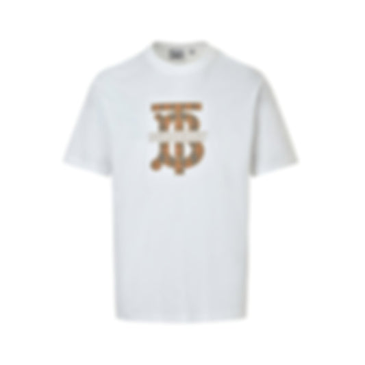 Vintage Check TB Monogram T-Shirt | White