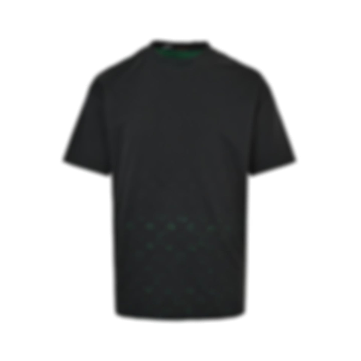 Gradient Monogram T-Shirt | Black & Green