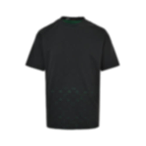 Gradient Monogram T-Shirt | Black & Green