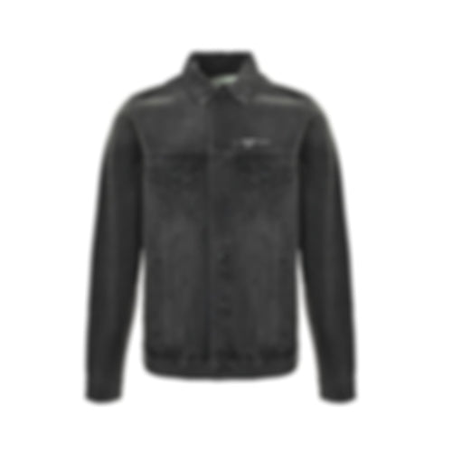 Tape Arrow Denim Jacket | Black