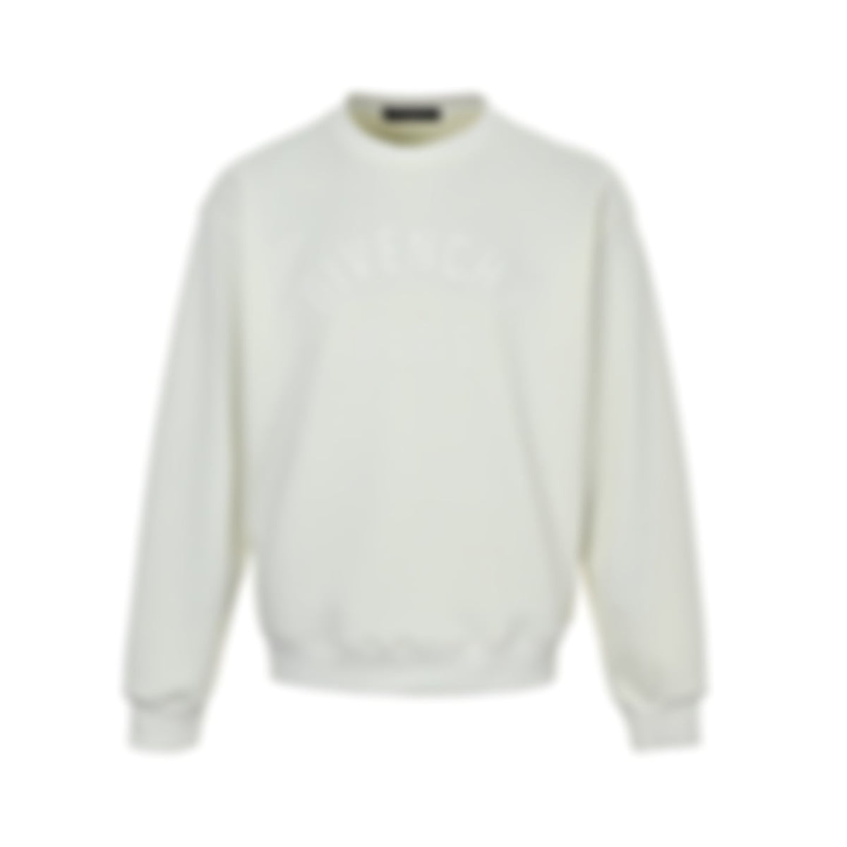 Tonal Logo Cotton Crewneck