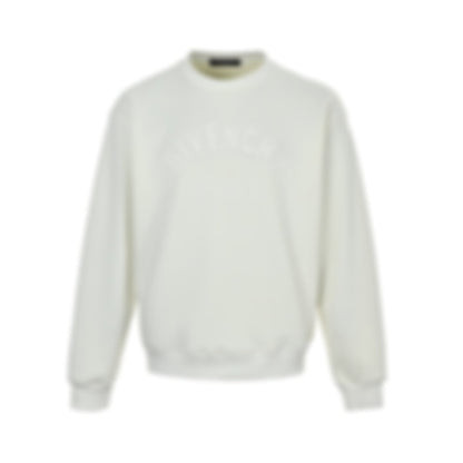 Tonal Logo Cotton Crewneck
