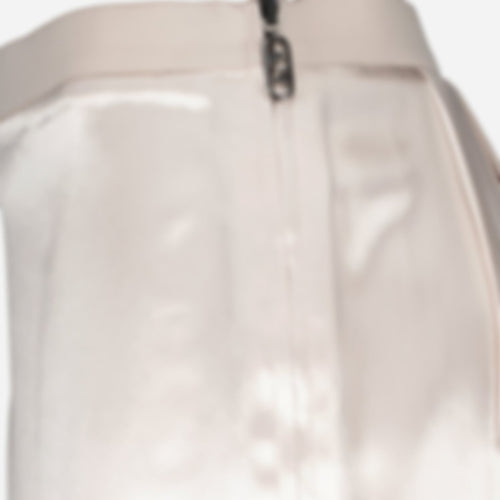 Satin skirt