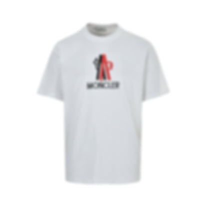 Split Logo Cotton T-Shirt