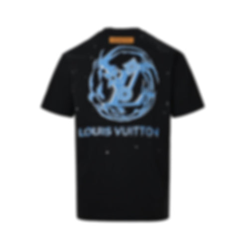 Abstract Logo T-Shirt - Black