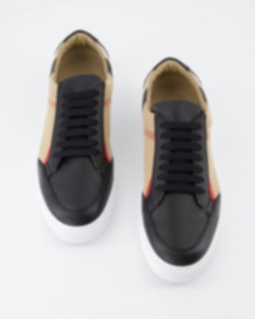 Checked sneakers