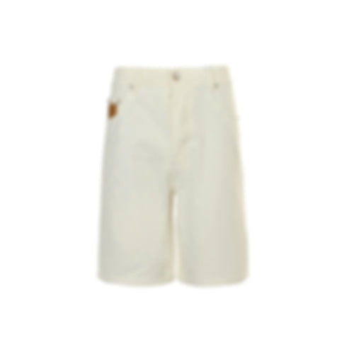 Embroidered LV Denim Shorts | Off-White