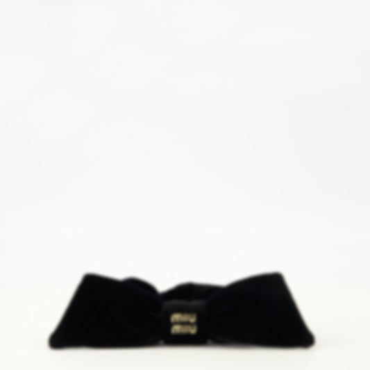 Black Velvet Scrunchie