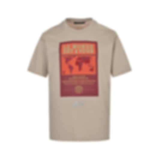 'Le Monde Est à Vous' Crystal T-Shirt