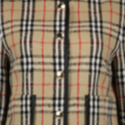 Checked Upney Cardigan