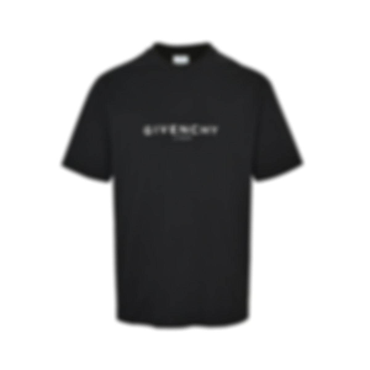 Mirrored Logo T-Shirt - Black