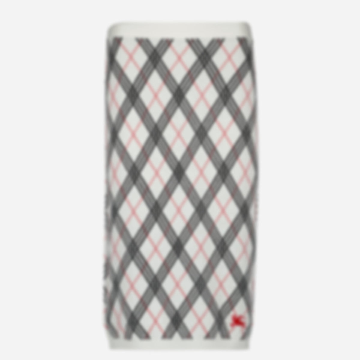 Midi Check Skirt