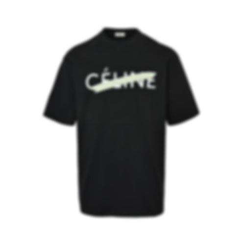 Tape Logo T-Shirt | Black