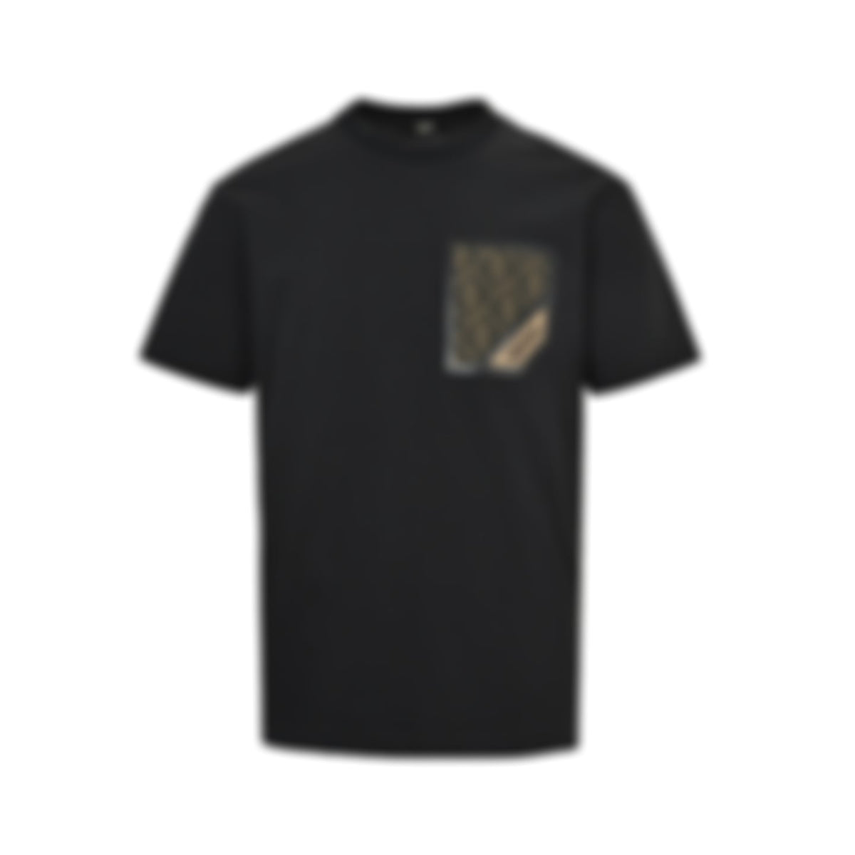 FF Monogram Pocket T-Shirt - Black