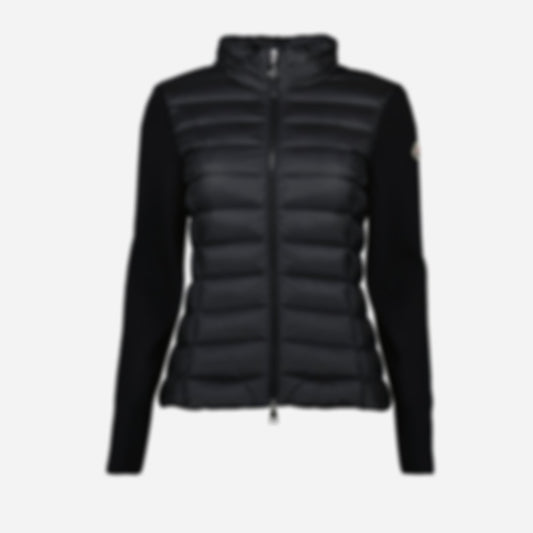 Two-tone quilted jacket