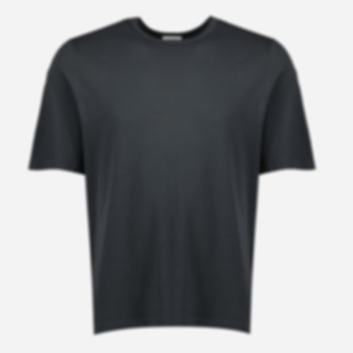 Black Embroidered T-Shirt