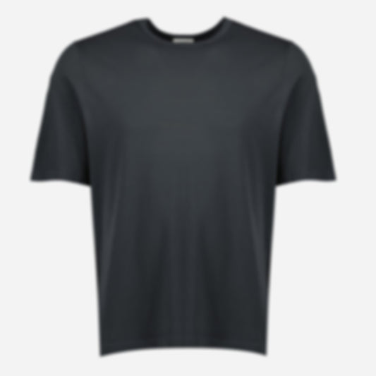 Black Embroidered T-Shirt
