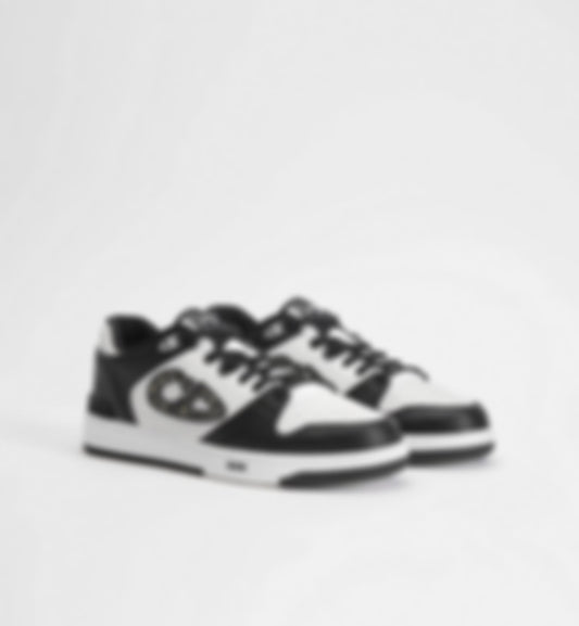 B57 Low-Top Sneakers | Black & White