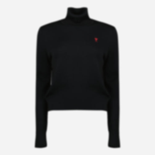 Ami de coeur turtleneck sweater