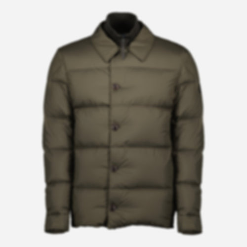 Kaki Pres Shirt Jacket