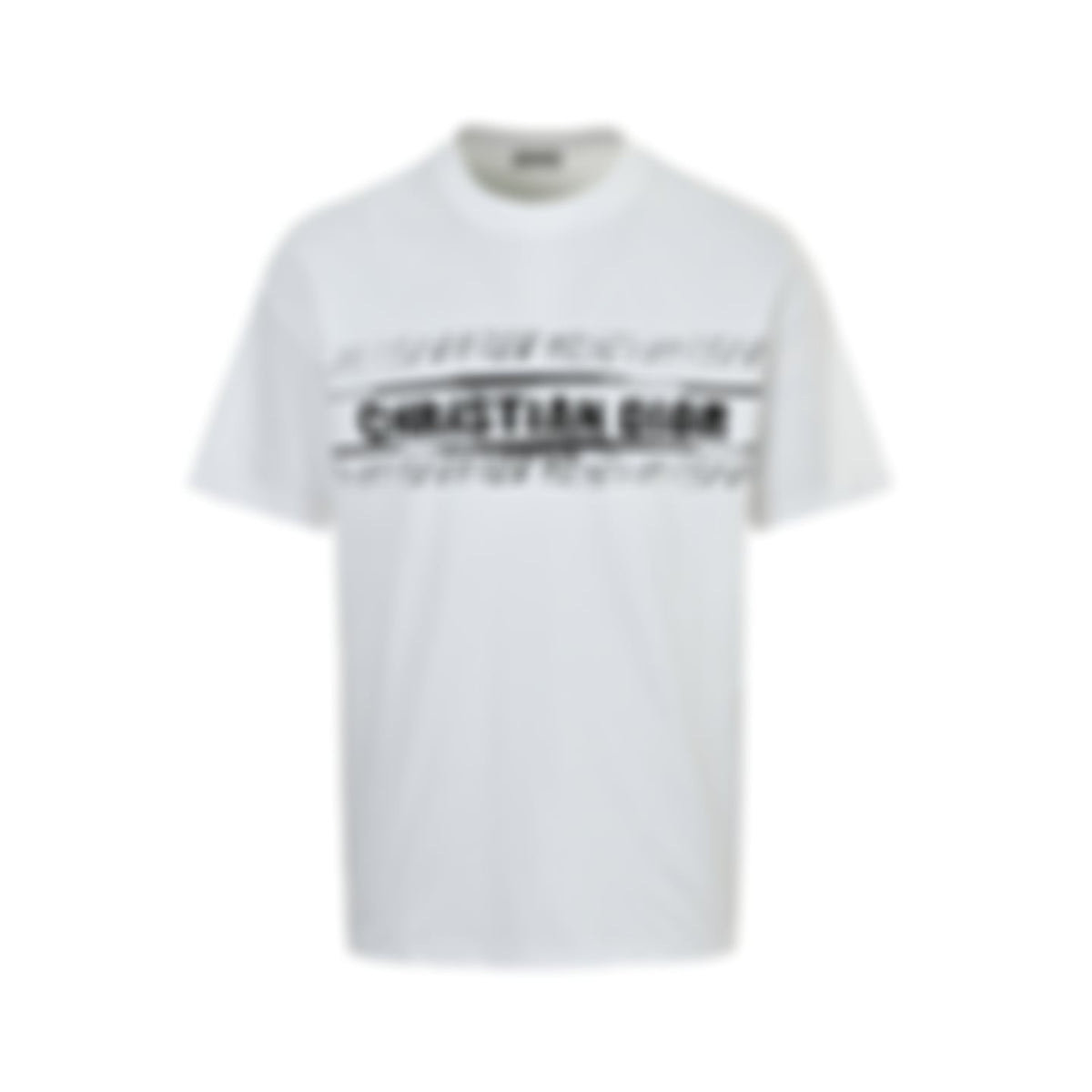 "Christian Dior" Sketch Logo T-Shirt