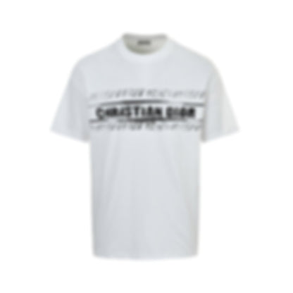 "Christian Dior" Sketch Logo T-Shirt