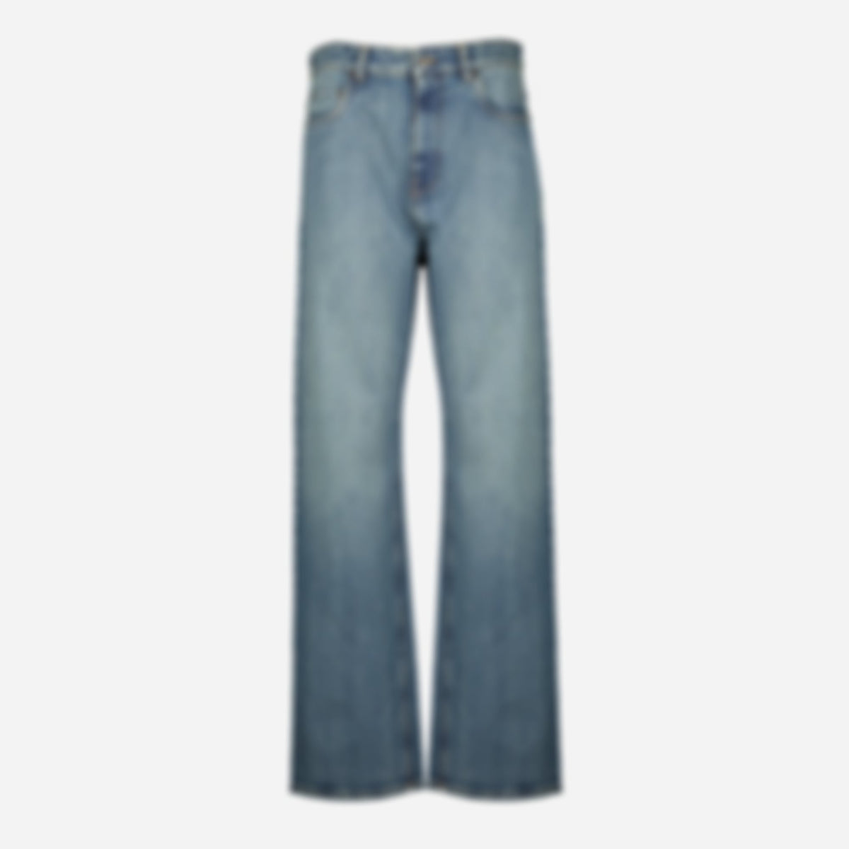 Embroidered Blue Jeans