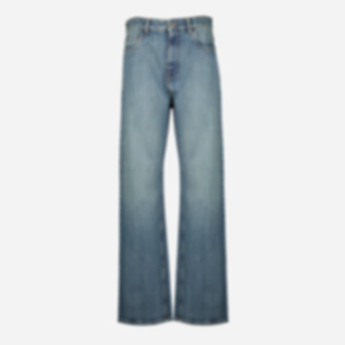 Embroidered Blue Jeans