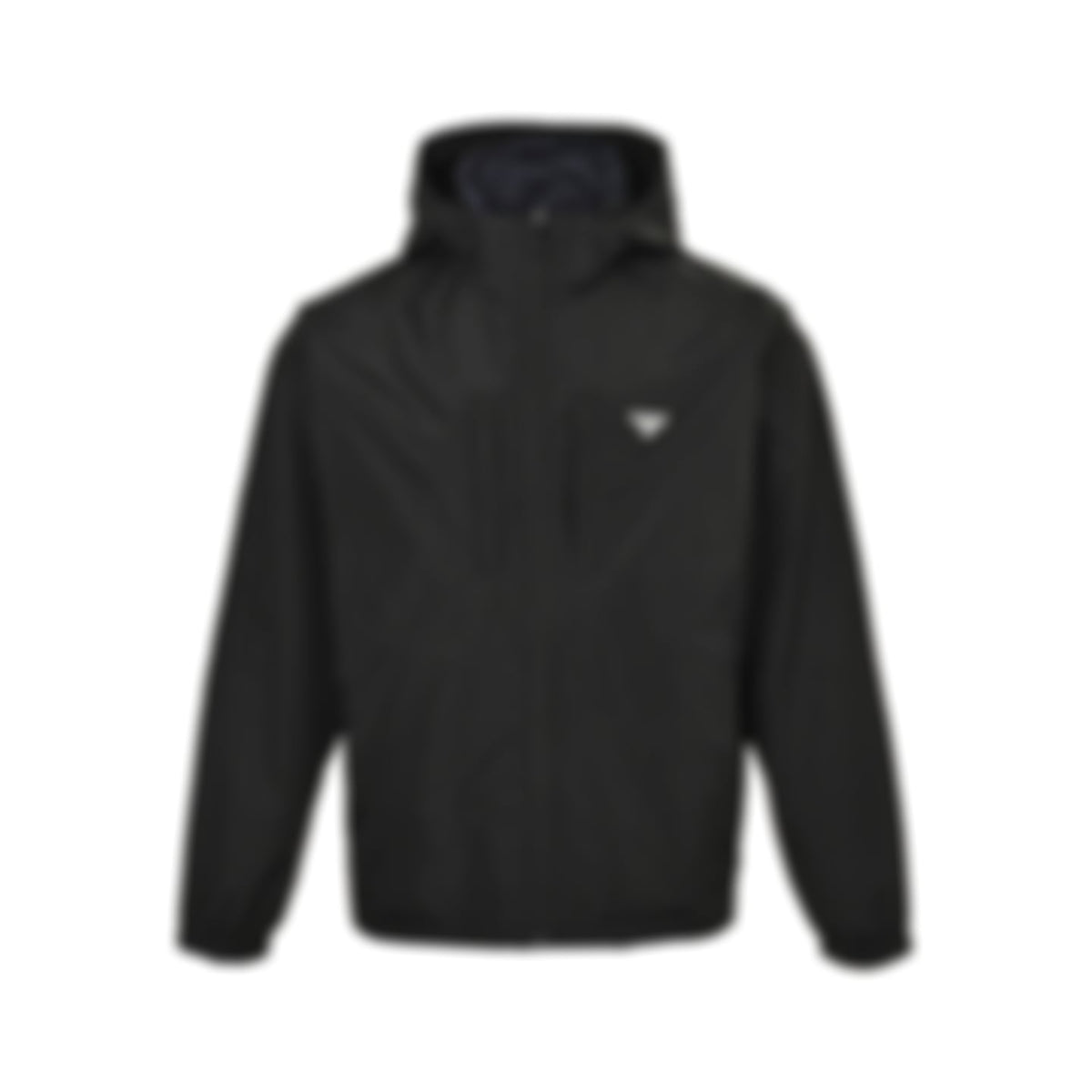 Re-Nylon Reversible Hooded Jacket | Black & Navy