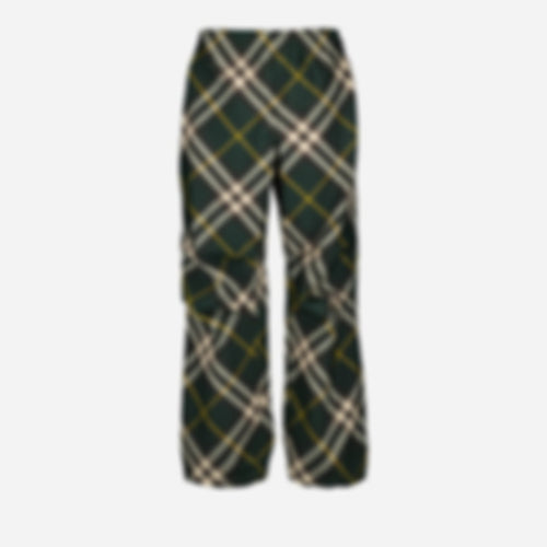 Checked Pants