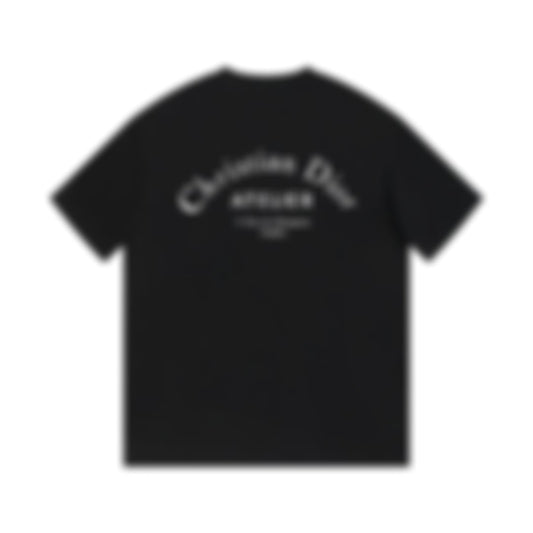 Atelier Print T-Shirt | Black