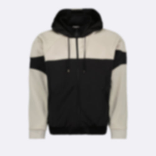 Two-tone Zip Sweatshirt