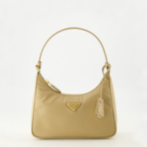 Mini Sac Reissue 2005 in Beige Re Nylon