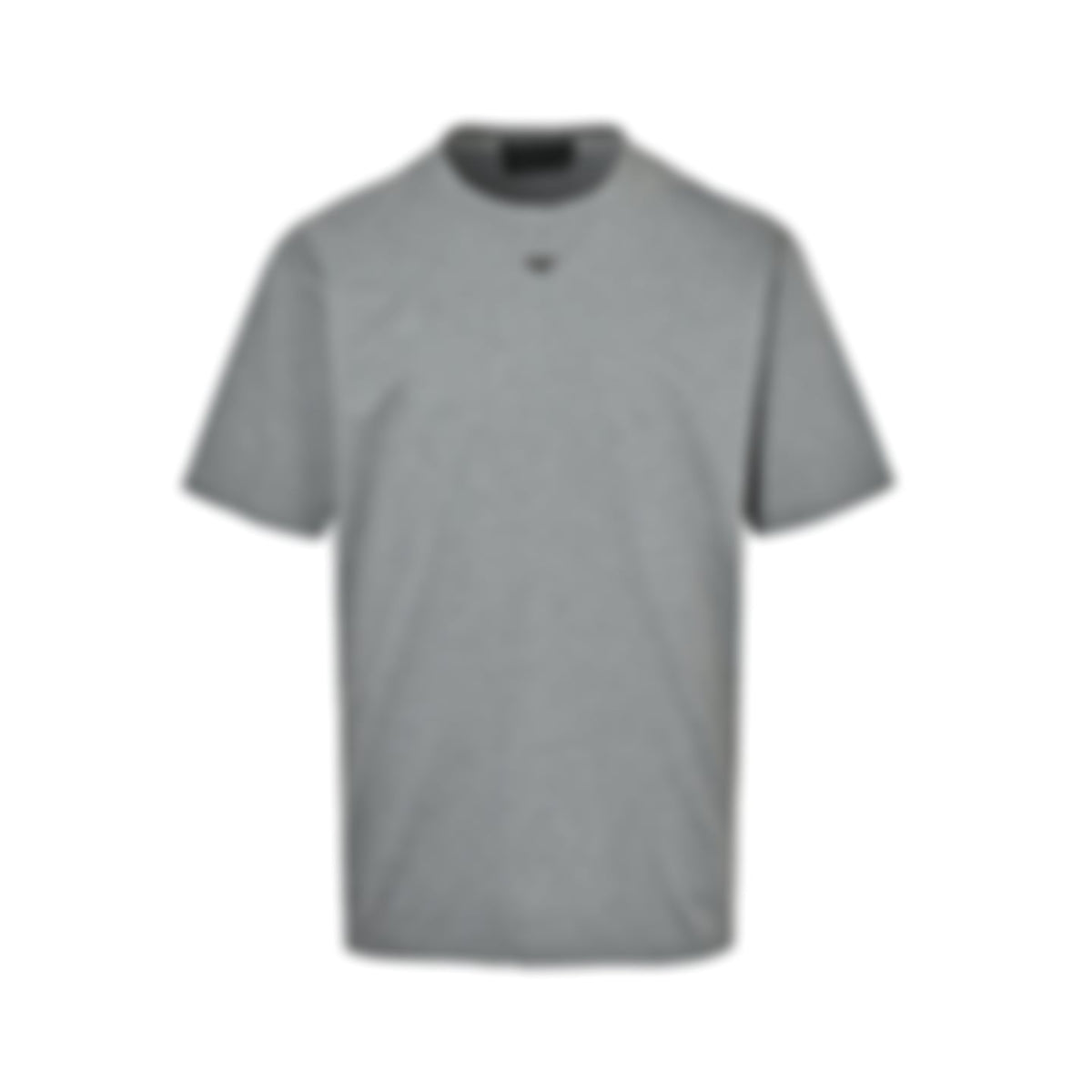 Enameled Triangle Logo T-Shirt | Heather Grey