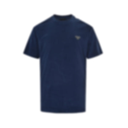 Terry Cloth Triangle Logo T-Shirt