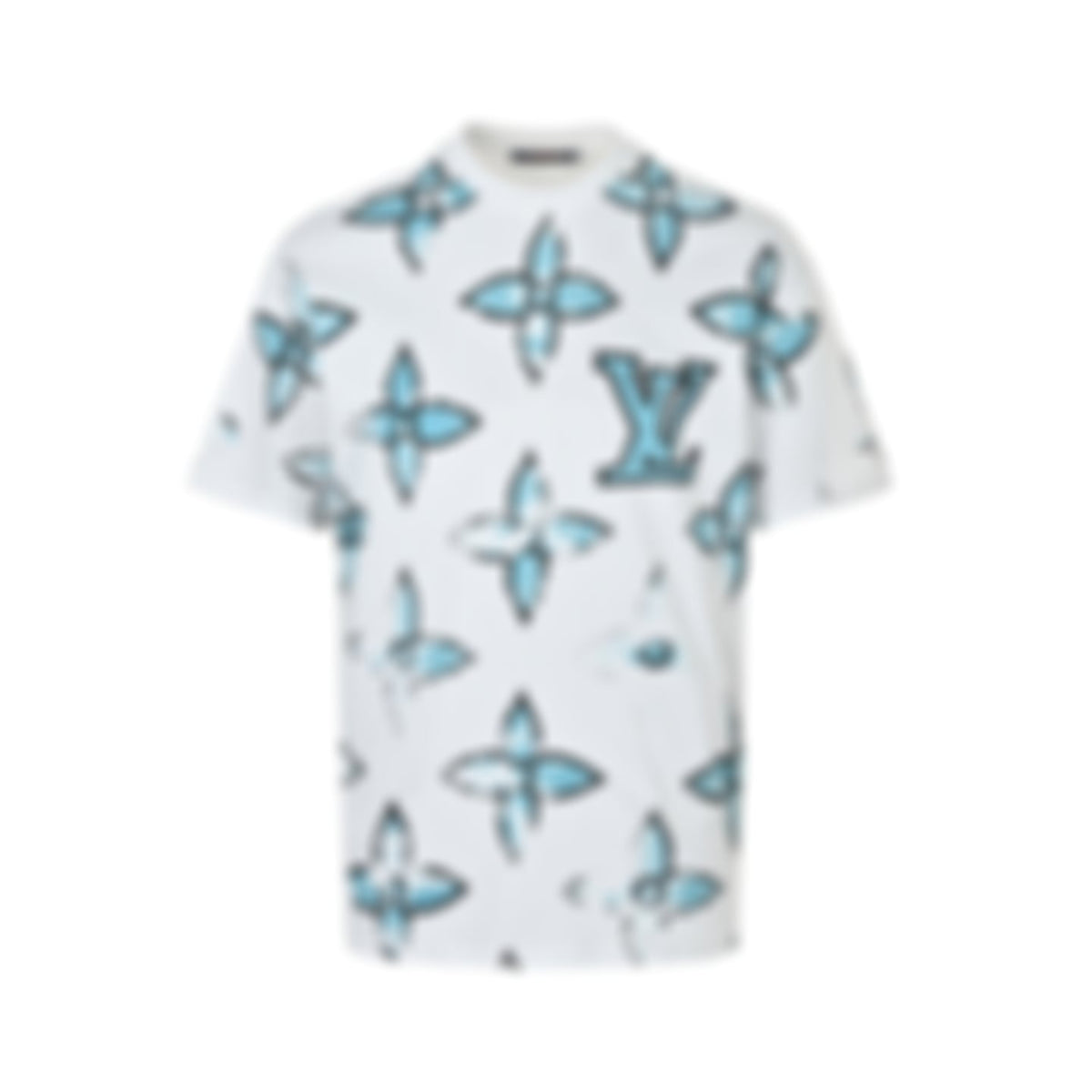 Bleached Monogram Floral T-Shirt
